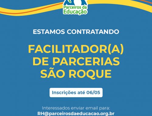 Vaga Facilitador(a) de Parceria São Roque – SP