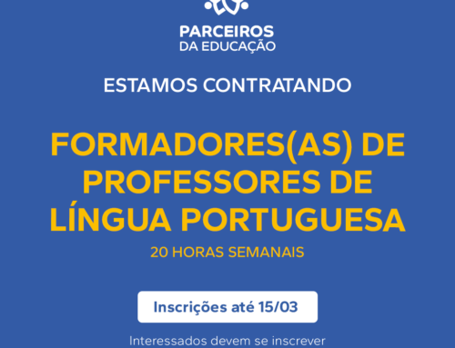 Vaga – Formadores(as) de Professores de Língua Portuguesa